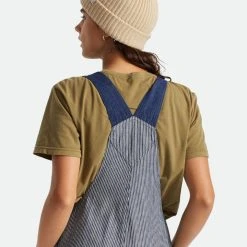 Brixton Alison Beige Beanie With Pompom