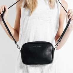 Status Anxiety Plunder Cross Body Black Bag