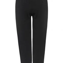 Among The Brave Spirited Black Tie Front Tapered Cupro Pant Fashion