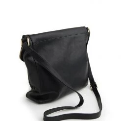 Stitch+Hide Alexa Soft Leather Black Satchel Bag Accessories