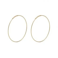 Pilgrim Raquel 36mm Gold Hoop Earring Accessories
