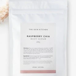 The Skin Kitchen Raspberry Chia Body Scrub 200g