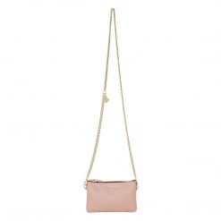 Saben Accessories Lily Crossbody Tea Rose Bag With Chain