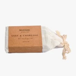 Raine & Humble Soap Bar Sage + Charcoal