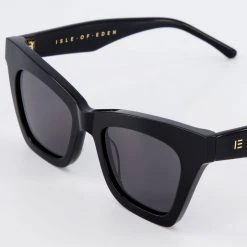 Isle Of Eden Sienna Black Sunglasses Accessories 13 Isle Of Eden Sienna Black Sunglasses Accessories