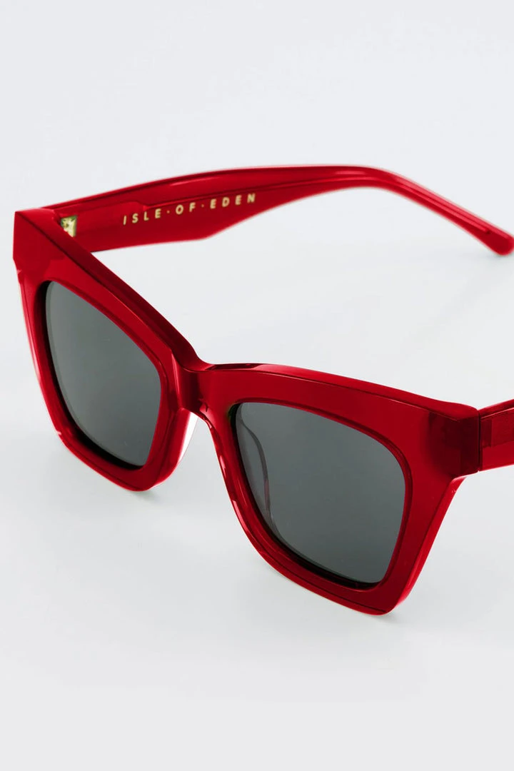 Isle Of Eden Sienna Red Sunglasses 5 Isle Of Eden Sienna Red Sunglasses