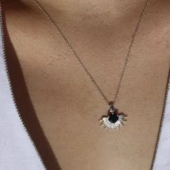 Silver Linings Solace Silver Necklace