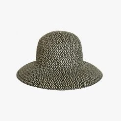 Sophie So Shady Woven Monochrome Hat Accessories