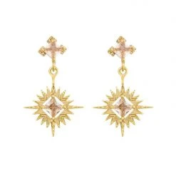 Lindi Kingi Star Burst Earrings Accessories