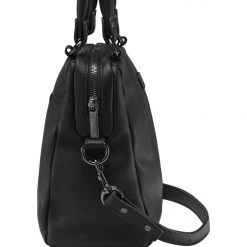 Status Anxiety Last Mountains Black Shoulder Bag