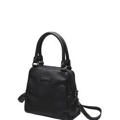 Status Anxiety Last Mountains Black Shoulder Bag