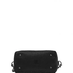 Status Anxiety Last Mountains Top Handle Black Bubble Shoulder Bag