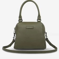 Status Anxiety Accessories Last Mountains Khaki Shoulder Bag