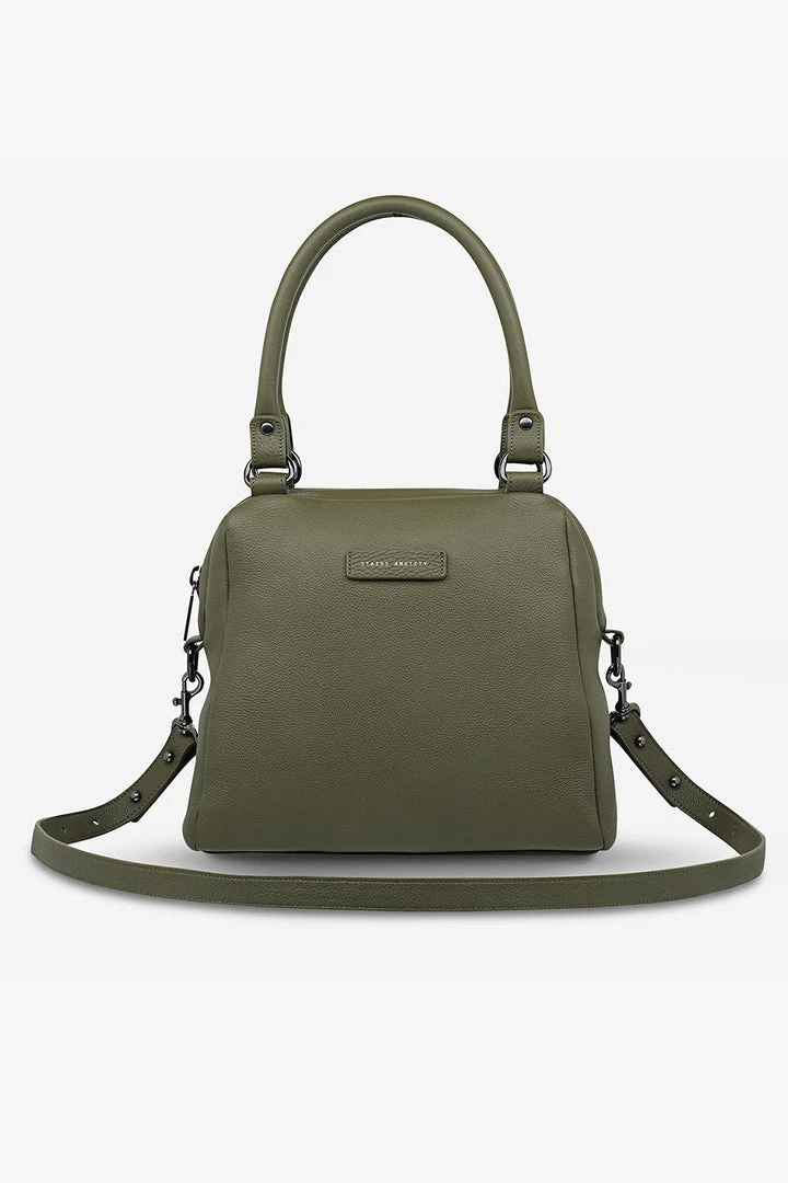 Status Anxiety Accessories Last Mountains Khaki Shoulder Bag 3 Status Anxiety Accessories Last Mountains Khaki Shoulder Bag