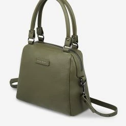 Status Anxiety Accessories Last Mountains Khaki Shoulder Bag 11 Status Anxiety Accessories Last Mountains Khaki Shoulder Bag