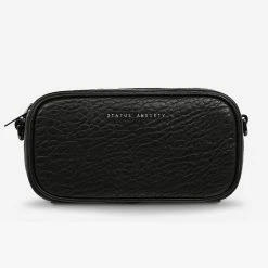 Status Anxiety New Normal Black Bubble Mini Cross Body With Chain Accessories