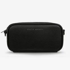 Status Anxiety New Normal Black Matt Mini Cross Body With Chain Accessories