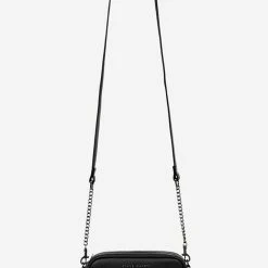 Status Anxiety New Normal Black Matt Mini Cross Body With Chain Accessories