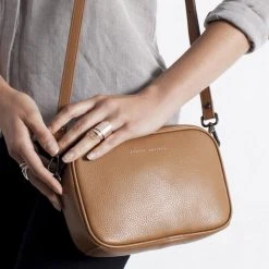 Status Anxiety Plunder Tan Cross Body Bag