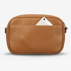 Status Anxiety Plunder Tan Cross Body Bag