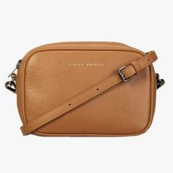 Status Anxiety Plunder Tan Cross Body Bag