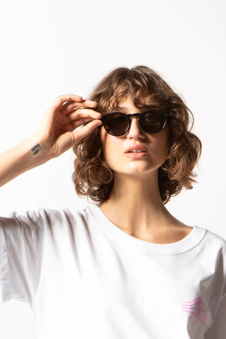 Status Anxiety Accessories Ascetic Black Round Sunglasses 3 Status Anxiety Accessories Ascetic Black Round Sunglasses