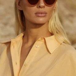 Status Anxiety Villain Honey Cat Eye Sunglasses