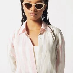 Status Anxiety Villain Nude Cat Eye Sunglasses