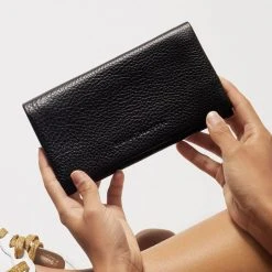 Status Anxiety Nevermind Black Wallet Accessories