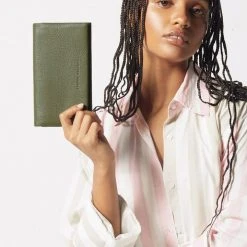 Status Anxiety Accessories Nevermind Khaki Wallet