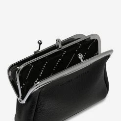 Status Anxiety Volatile Black Clip Purse Accessories