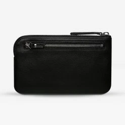 Status Anxiety Smoke And Mirrors Black Wallet