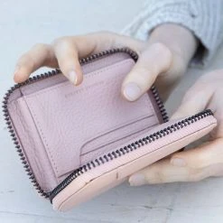 Status Anxiety Wayward Dusty Pink Wallet
