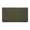 Status Anxiety Triple Threat Khaki Foldover Wallet