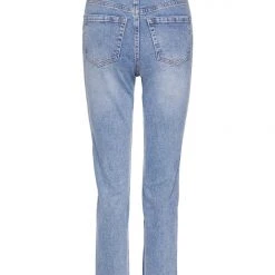 Among The Brave Stella Light Blue Slim Leg Denim Jean