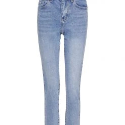 Among The Brave Stella Light Blue Slim Leg Denim Jean