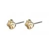 Pilgrim Tally Abstract Wave Stud Earrings Gold Plated Accessories