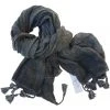 Queen Of The Foxes Charcoal Tassel Scarf Accessories