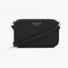 Nakedvice Accessories The Kiki SIlver Double Zip Mini Crossbody Bag Black Leather 1 Nakedvice Accessories The Kiki SIlver Double Zip Mini Crossbody Bag Black Leather