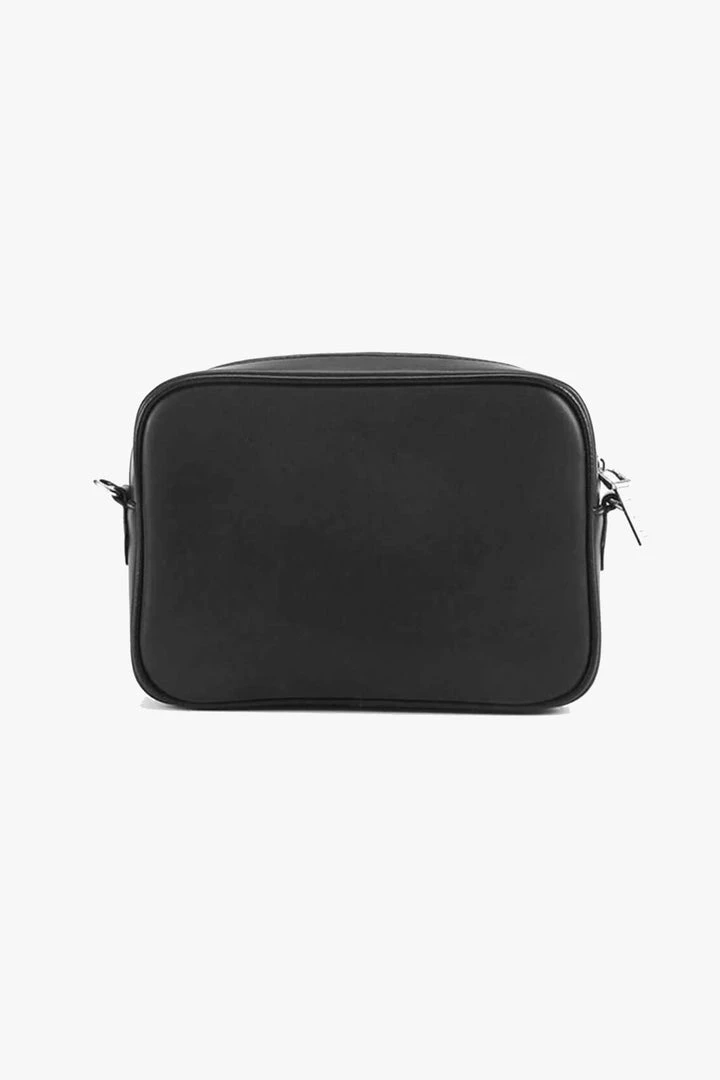 Nakedvice Accessories The 1995 Silver Zip Crossbody Nappa Bag Black Leather 5 Nakedvice Accessories The 1995 Silver Zip Crossbody Nappa Bag Black Leather