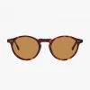 Status Anxiety Ascetic Brown Tort Round Sunglasses 1 Status Anxiety Ascetic Brown Tort Round Sunglasses