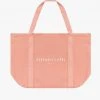 Loungewear Basics Assembly Label Linen Coral Tote Bag 1 Loungewear Basics Assembly Label Linen Coral Tote Bag