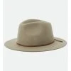 Brixton Wesley Packable Fedora Light Olive Wool Felt Hat Accessories 1 Brixton Wesley Packable Fedora Light Olive Wool Felt Hat Accessories