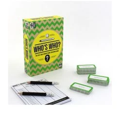 Ginger Fox Games Home & Beauty Who's Who? Game