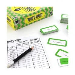 Ginger Fox Games Home & Beauty Who's Who? Game