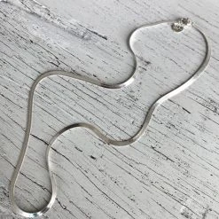 Silver Linings Axel Snake Chain Silver Necklace Accessories